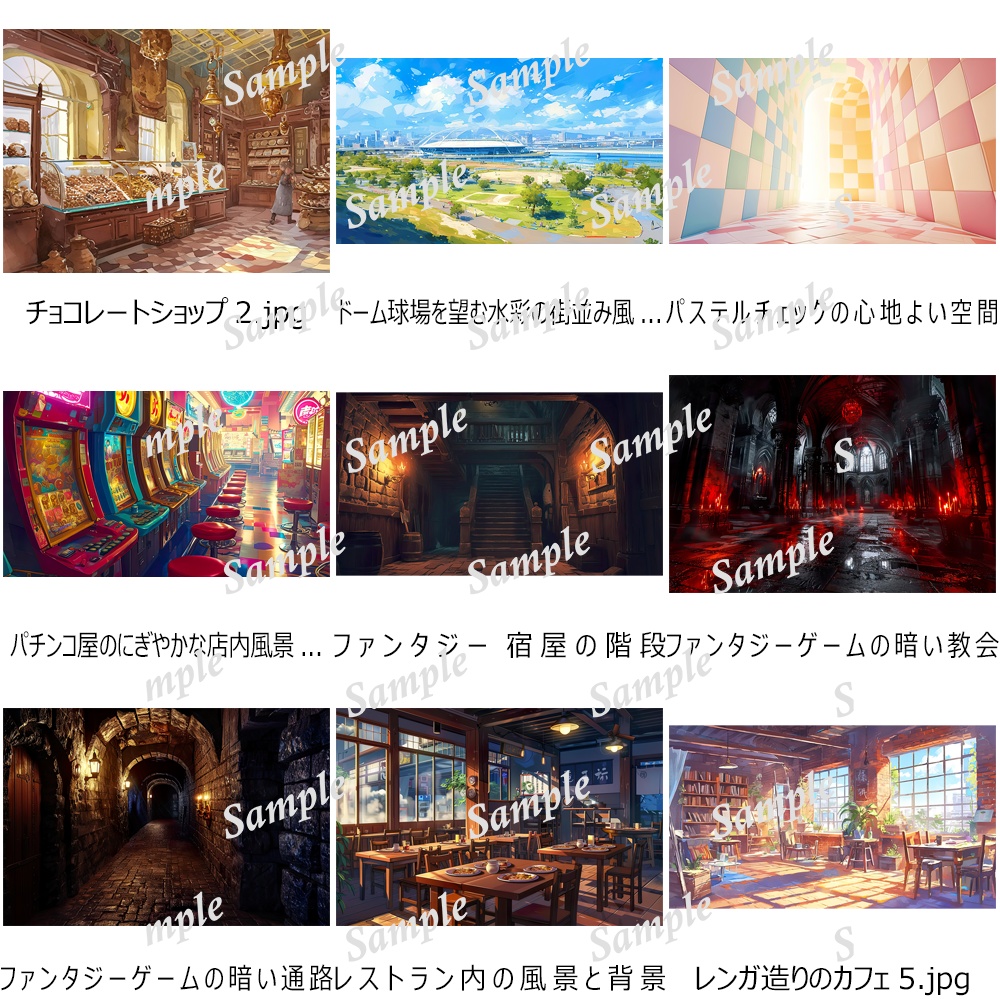 クリエイターズ・オールインワン背景パックA - 約4,500枚の万能素材集