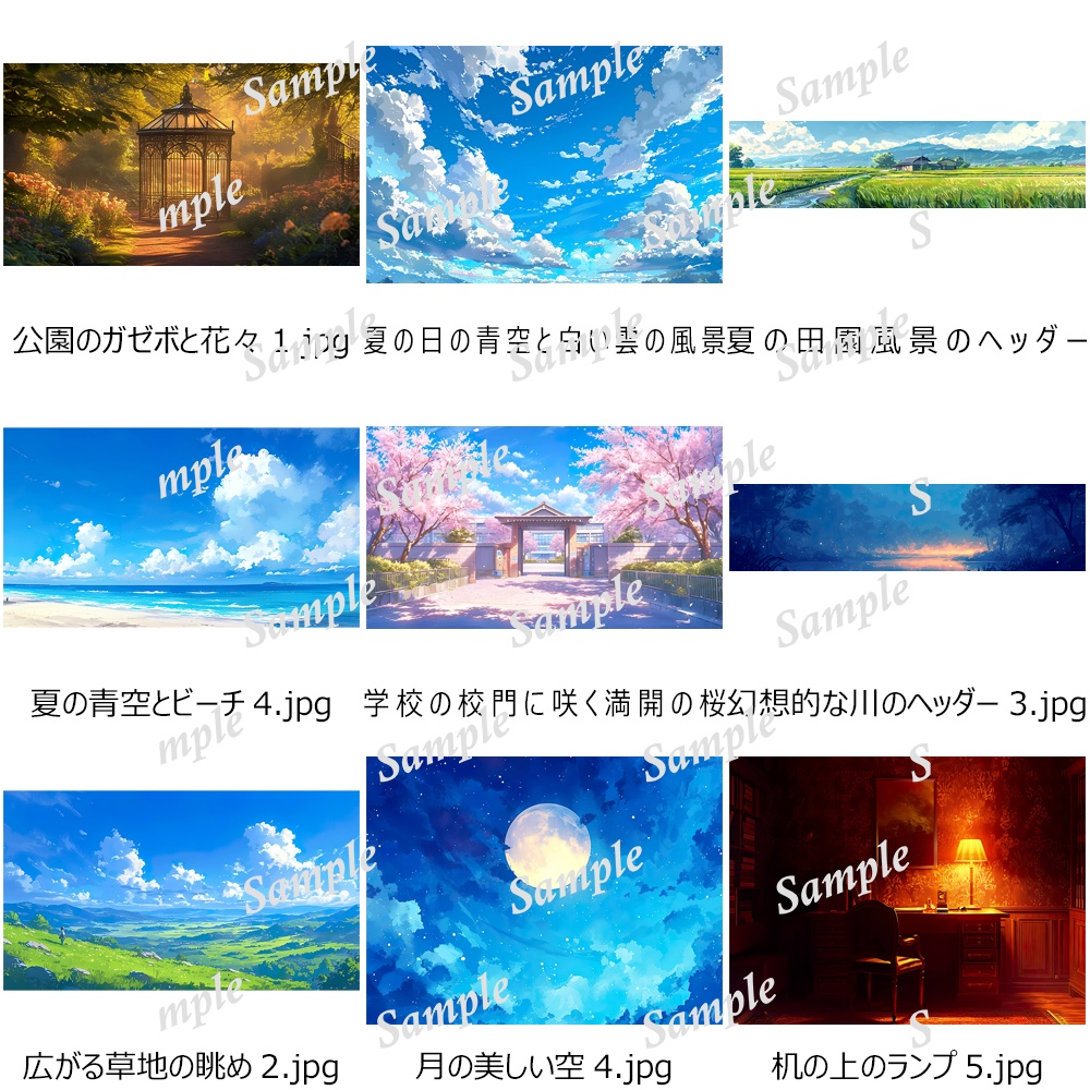 クリエイターズ・オールインワン背景パックA - 約4,500枚の万能素材集