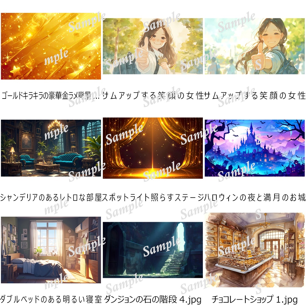 クリエイターズ・オールインワン背景パックA - 約4,500枚の万能素材集