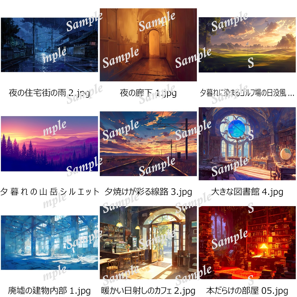 クリエイターズ・オールインワン背景パックB- 約4,500枚の万能素材集