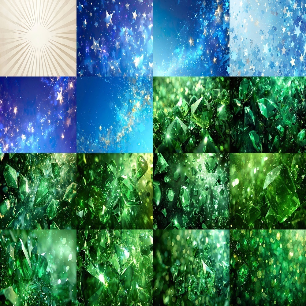 高解像度背景&宝石イメージパック