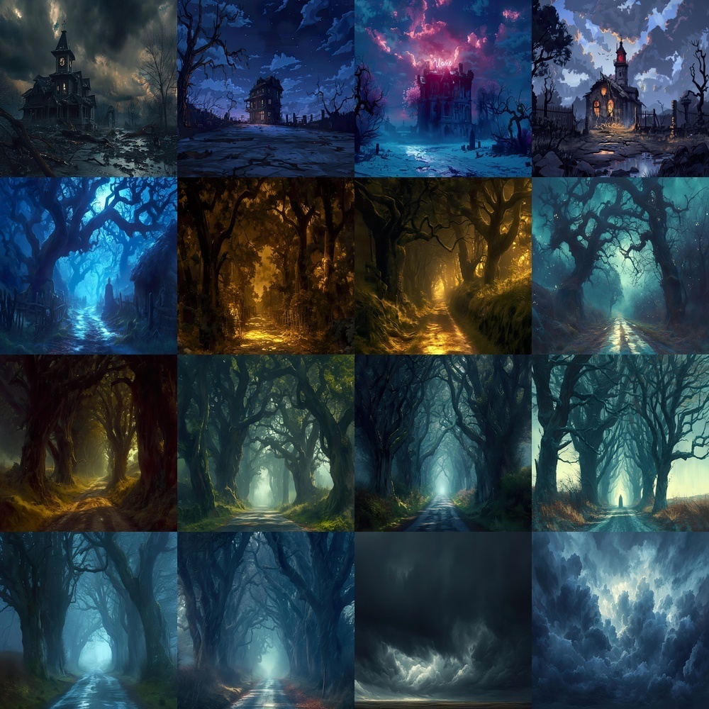 ホラーゲーム背景パック