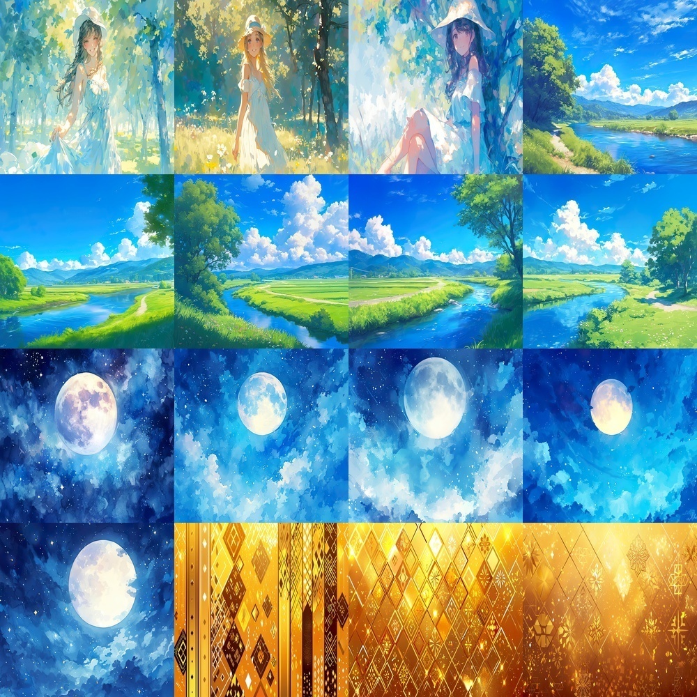 美しいシーンと自然背景パック