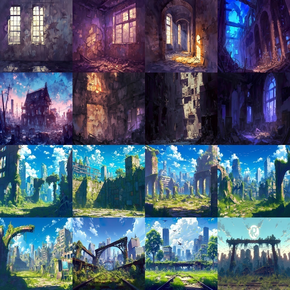 廃墟背景パック