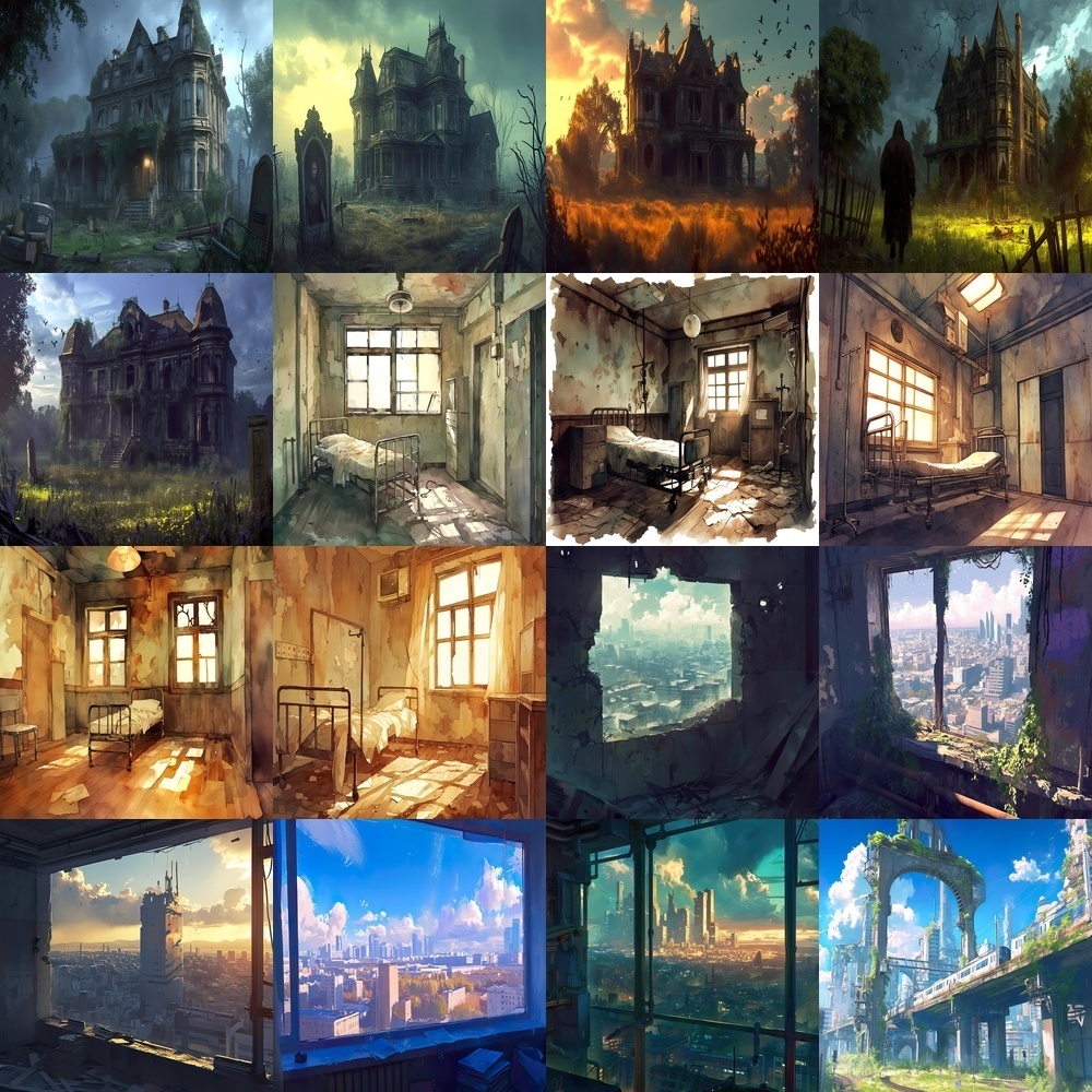 廃墟背景パック