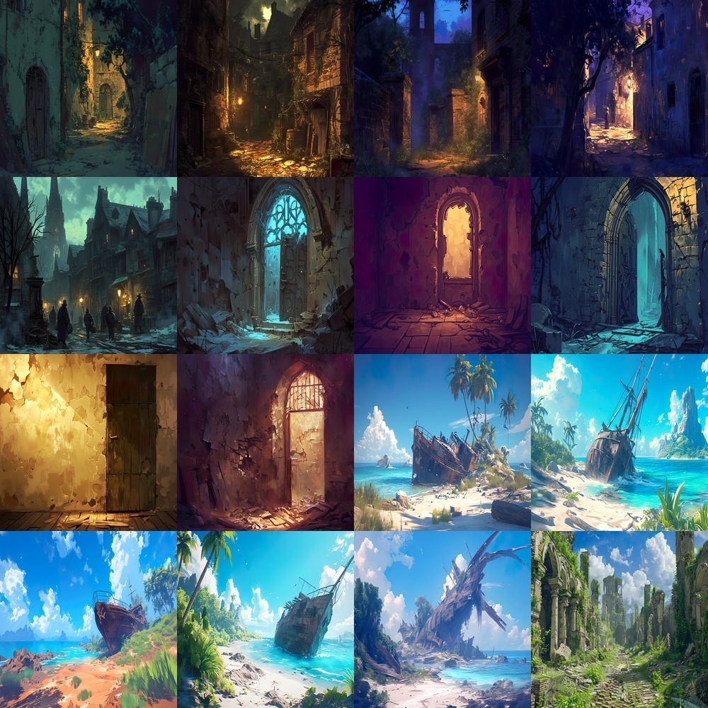 廃墟背景パック