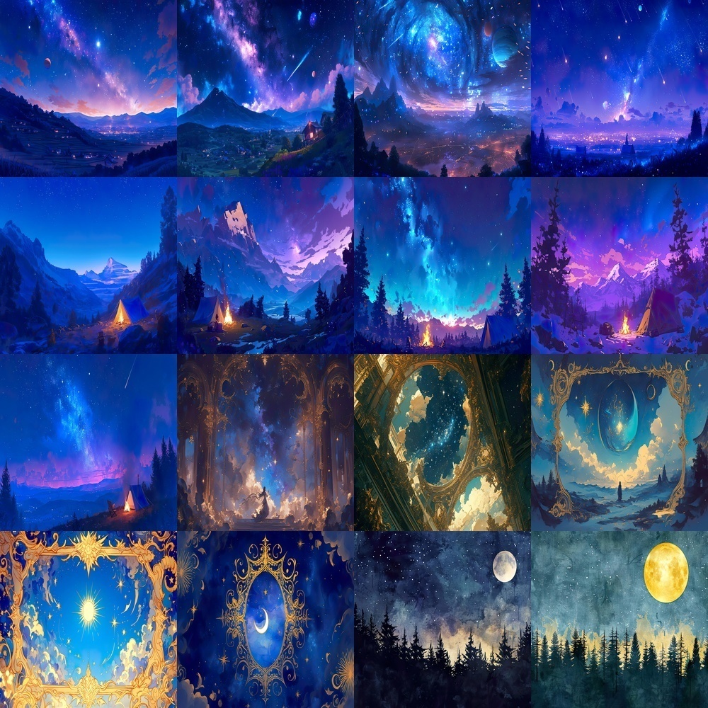 星空風景背景パック