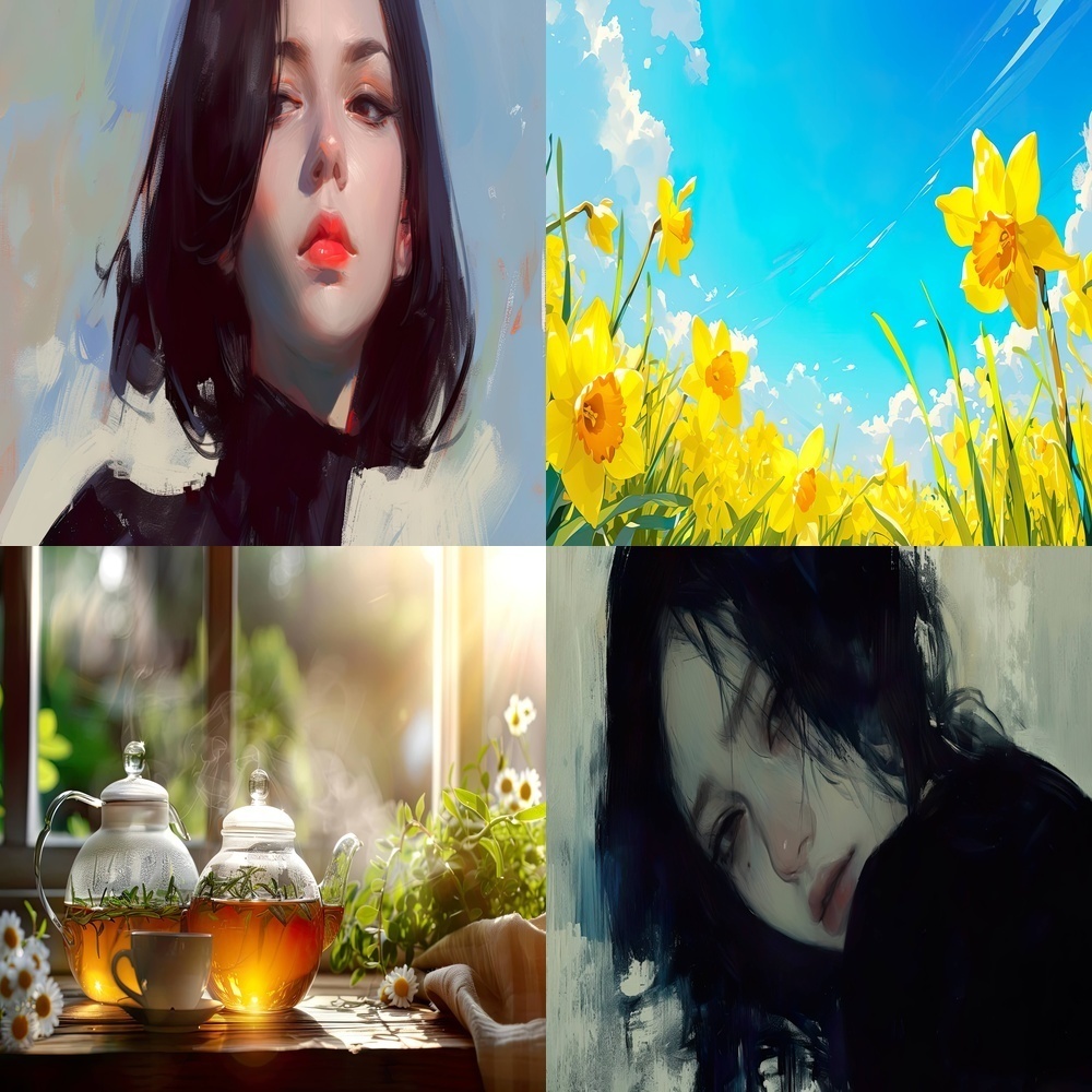 多彩なシーンと季節の風景背景パック