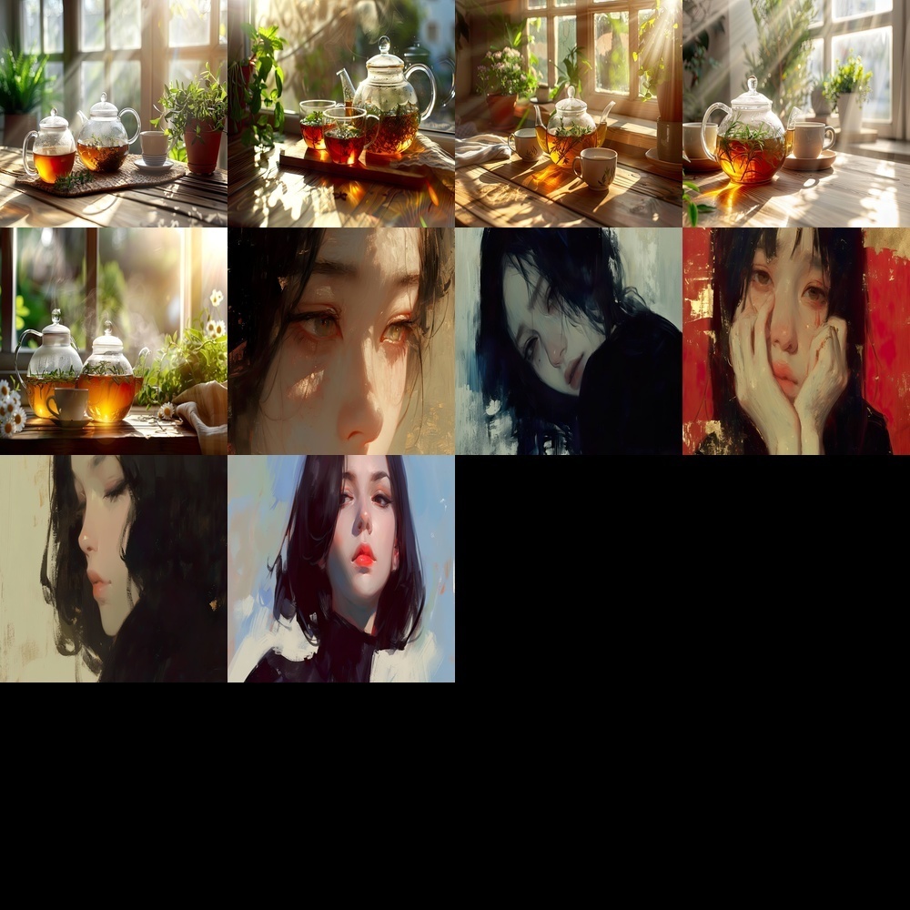 多彩なシーンと季節の風景背景パック