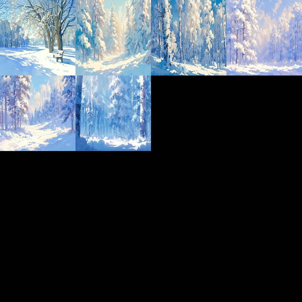 四季折々と幻想的な風景背景パック