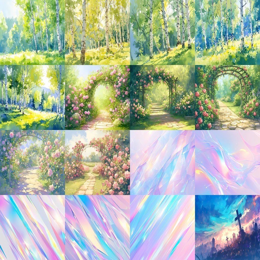 四季折々と幻想的な風景背景パック