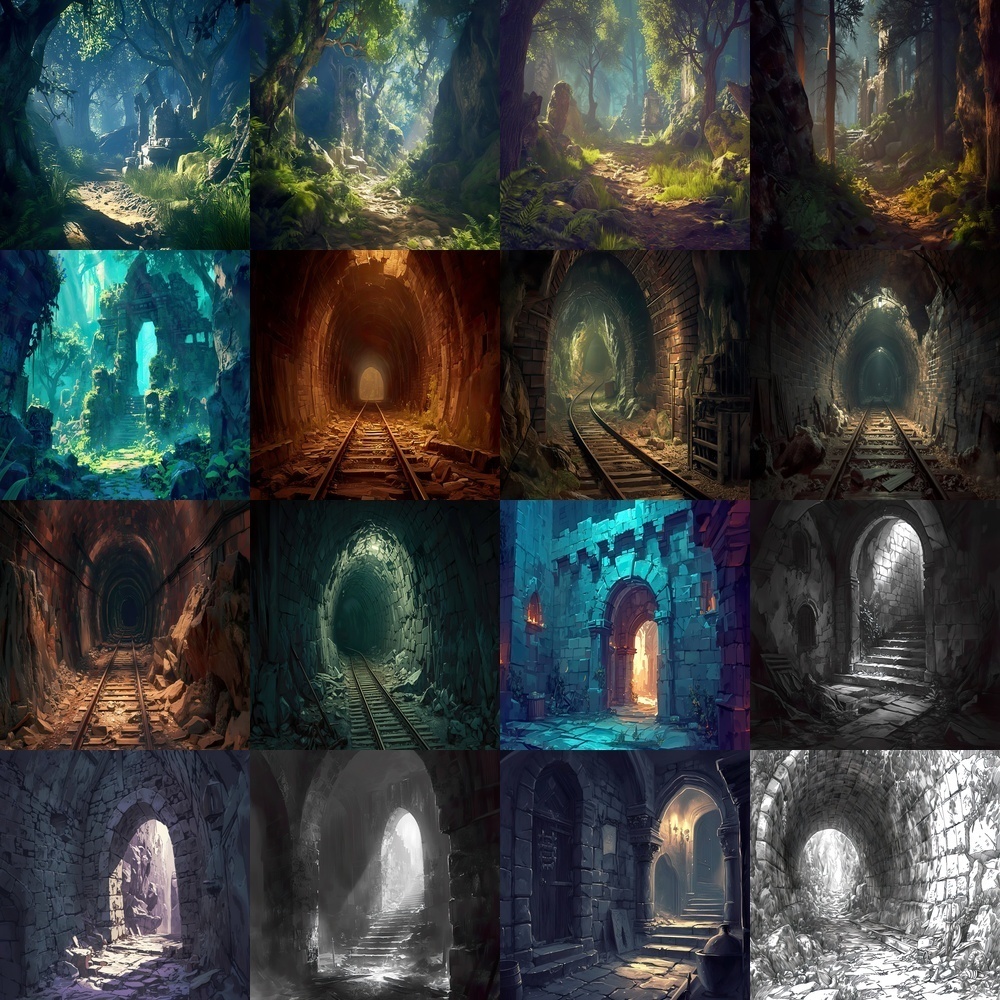 ホラーゲーム背景素材パック