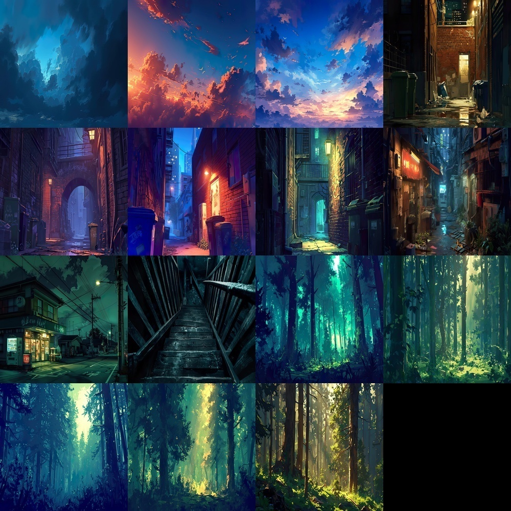 ホラーゲーム背景素材パック