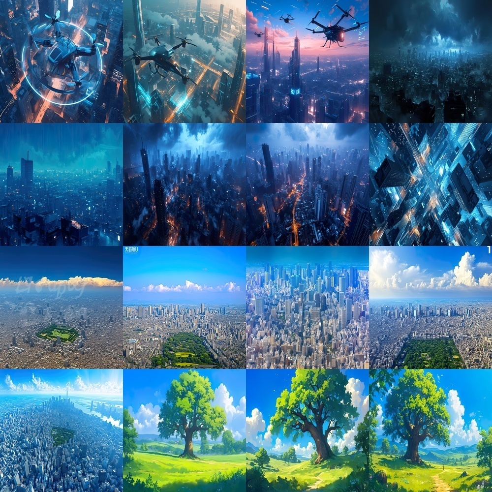 近未来都市&ライフスタイル素材パック