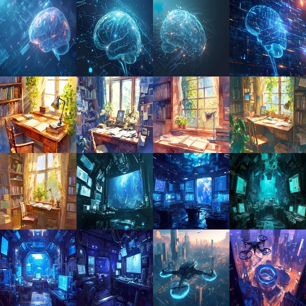 近未来都市&ライフスタイル素材パック