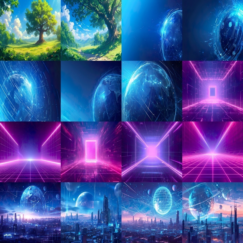 近未来都市&ライフスタイル素材パック