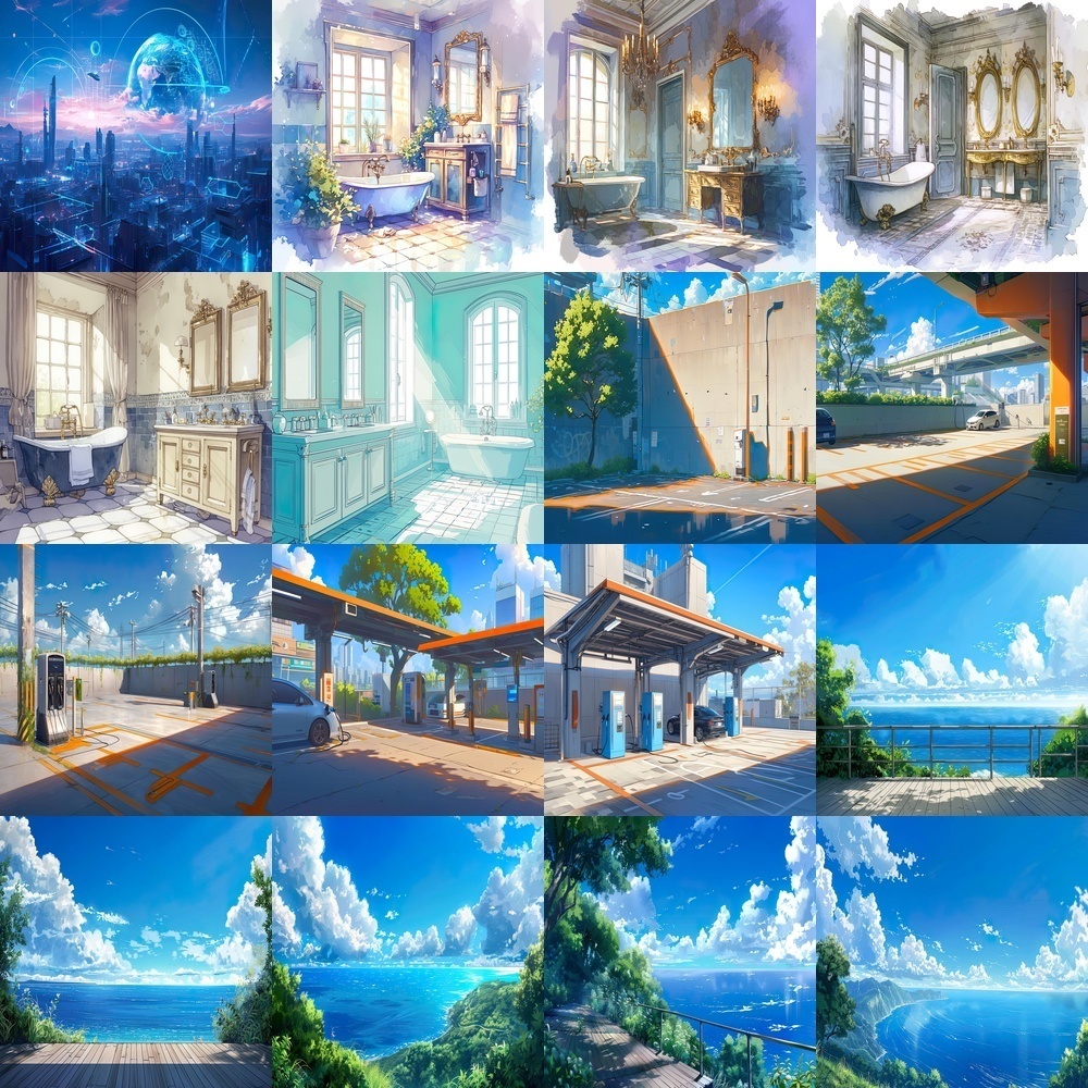 近未来都市&ライフスタイル素材パック