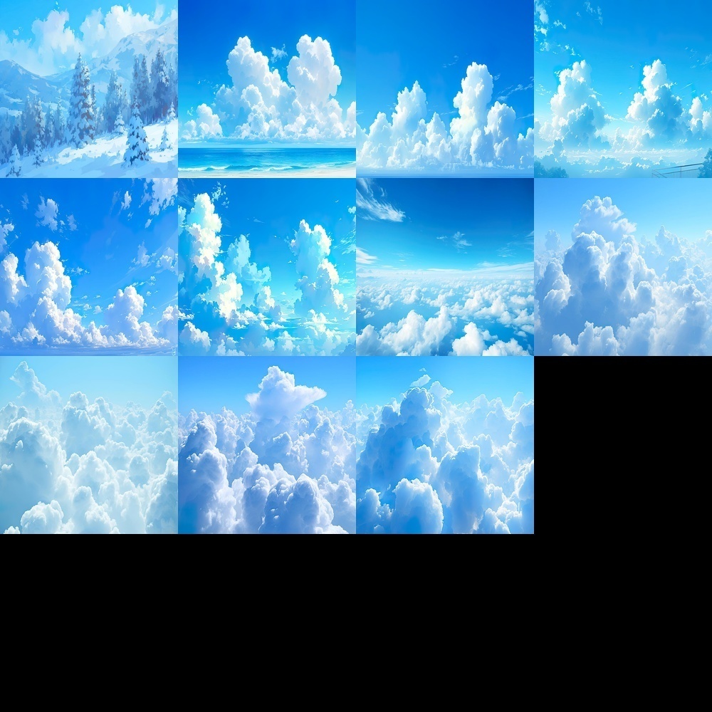 季節の美しい風景素材パック