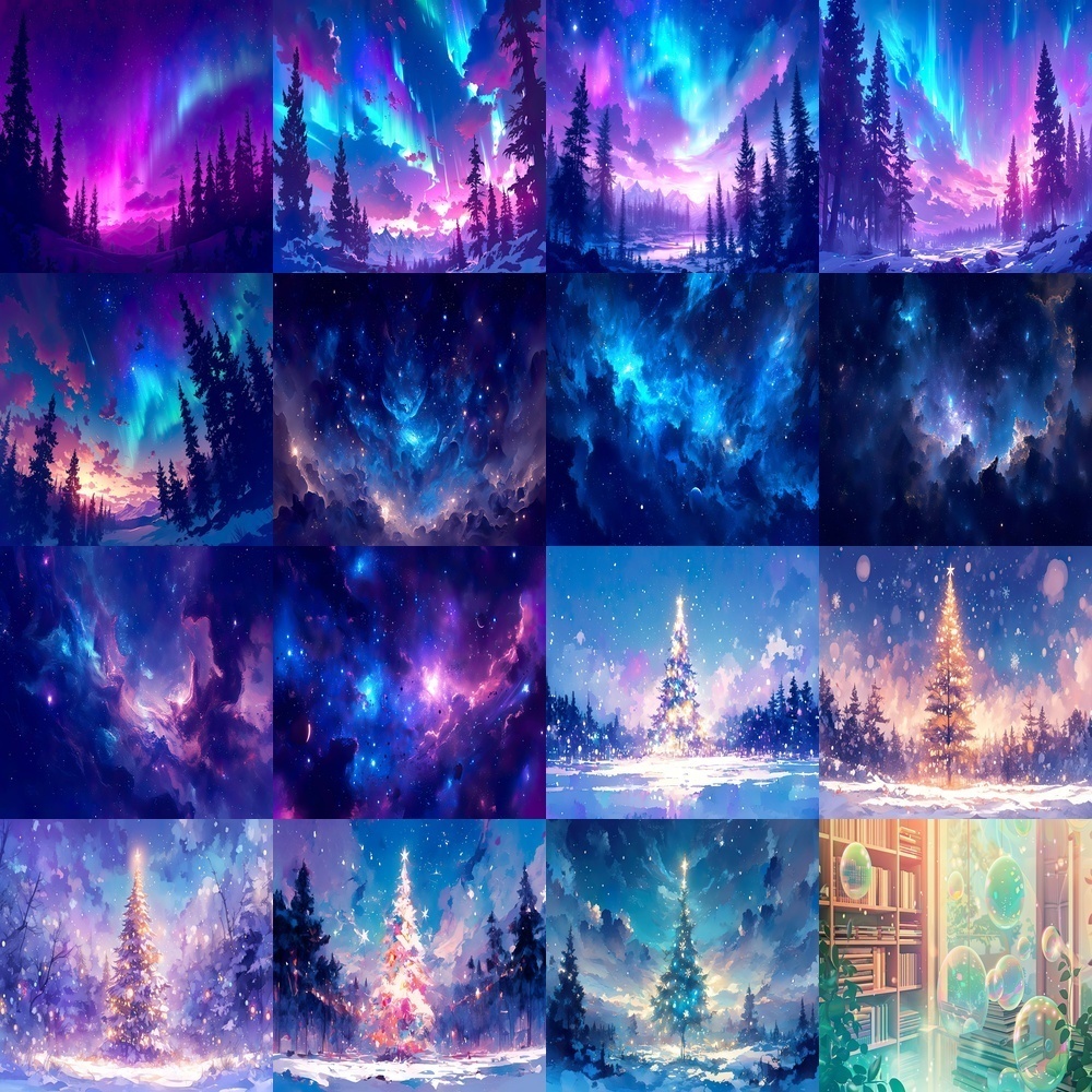 幻想的な風景素材パック