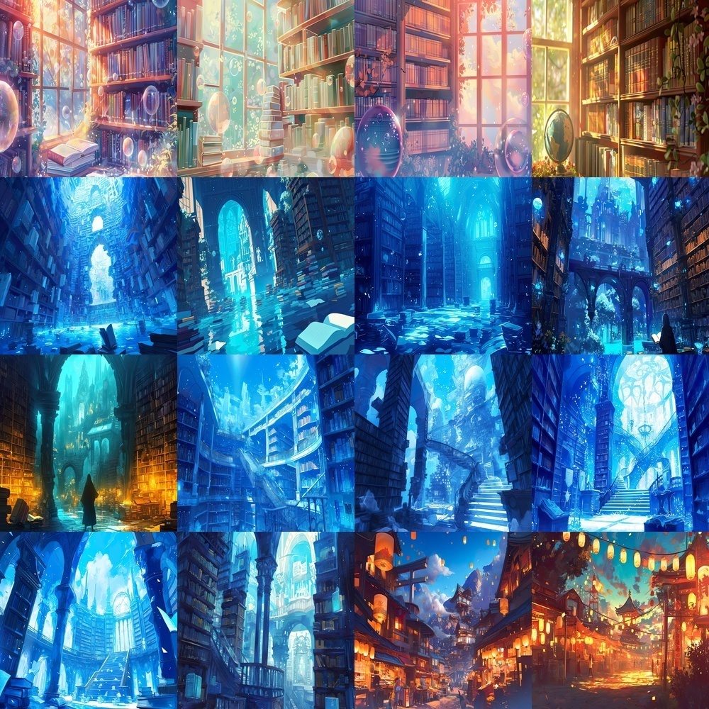 幻想的な風景素材パック