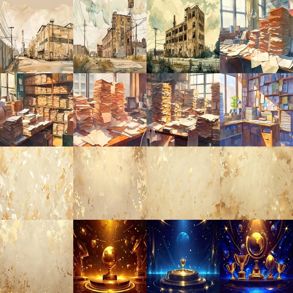 多彩なテーマの素材パック