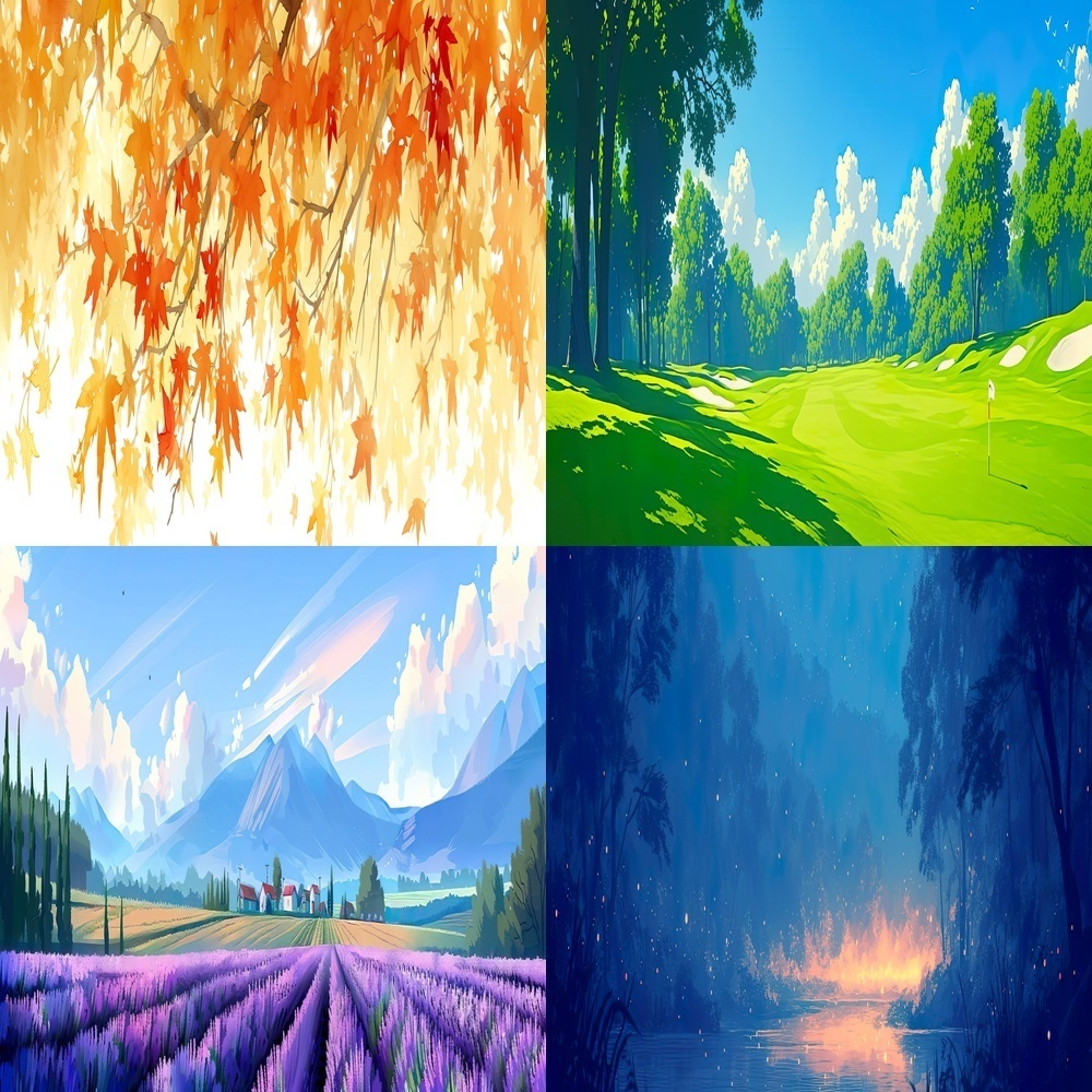 多彩なヘッダー画像素材パック