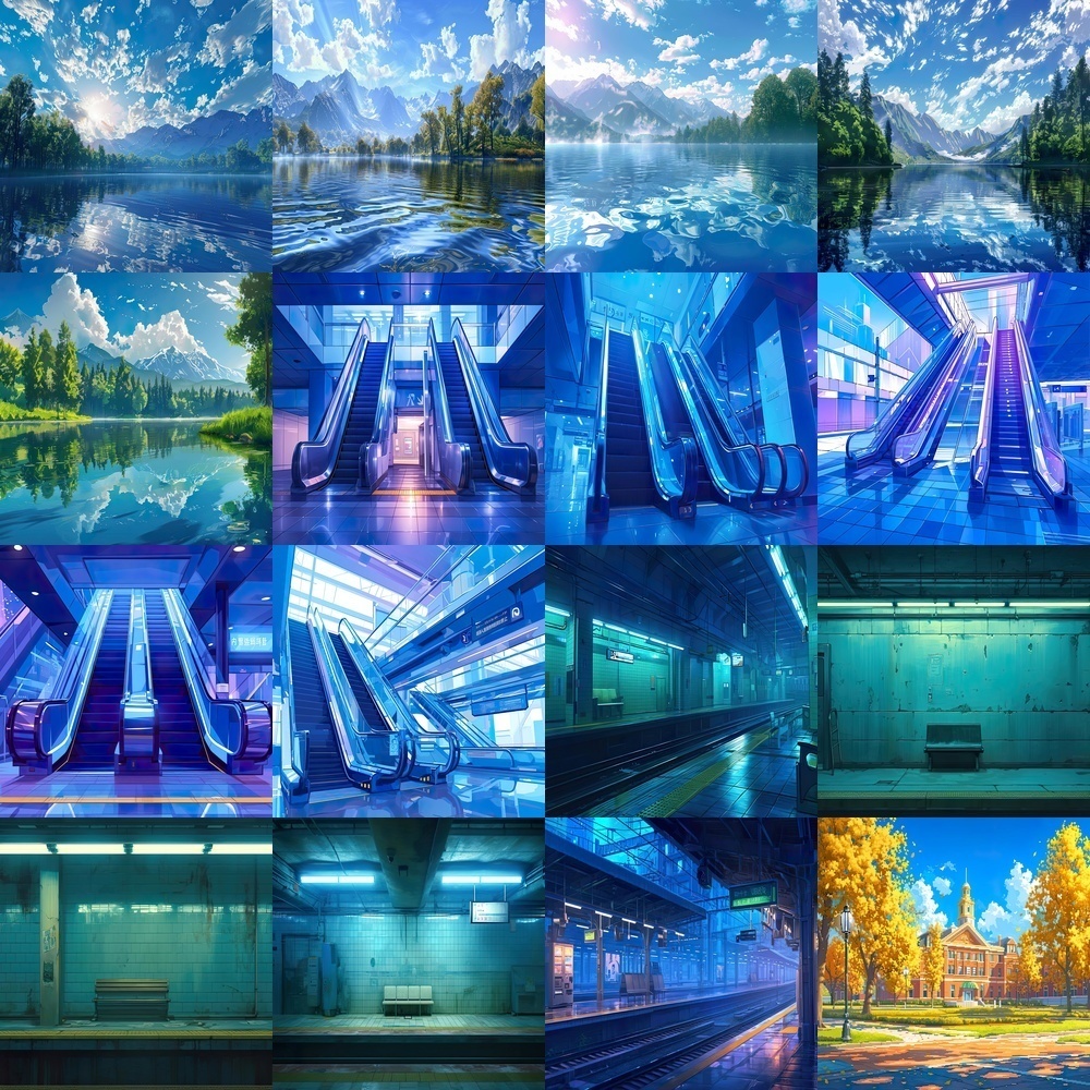 多様な風景素材パック