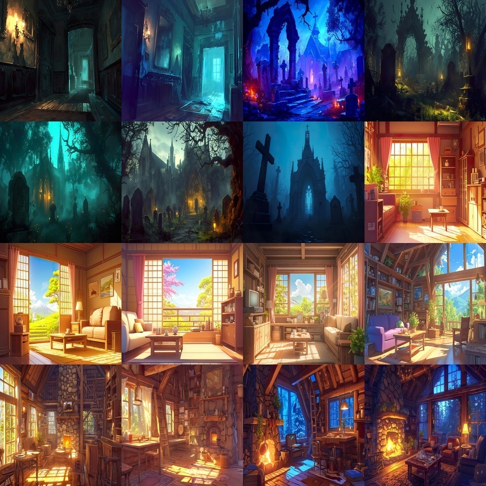 多様な風景素材パック