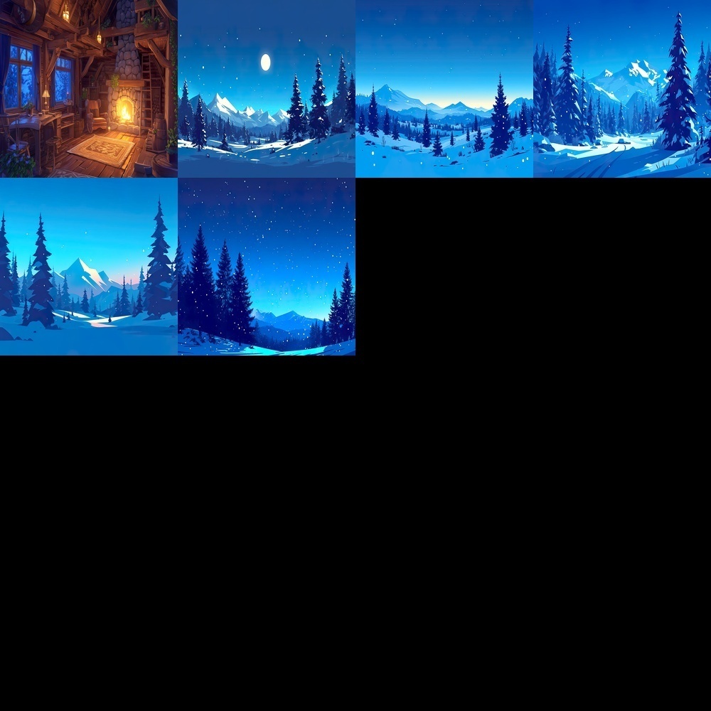 多様な風景素材パック