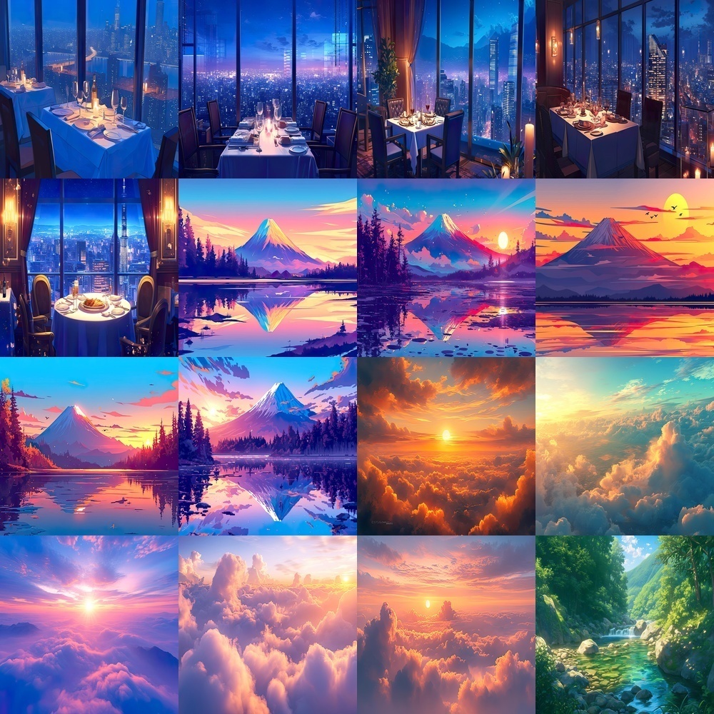 美しい風景素材パック