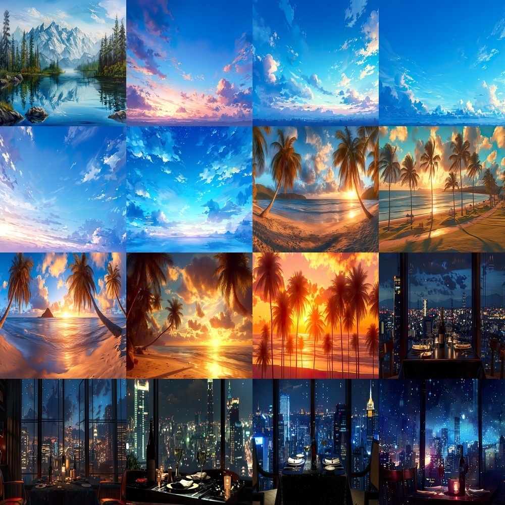 美しい風景素材パック