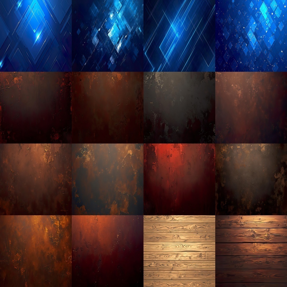 多彩なテクスチャ素材パック