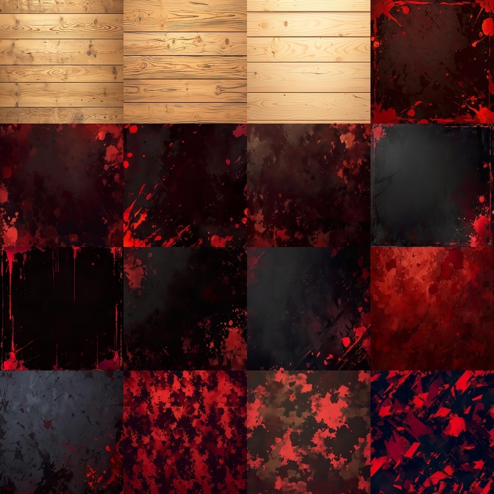 多彩なテクスチャ素材パック