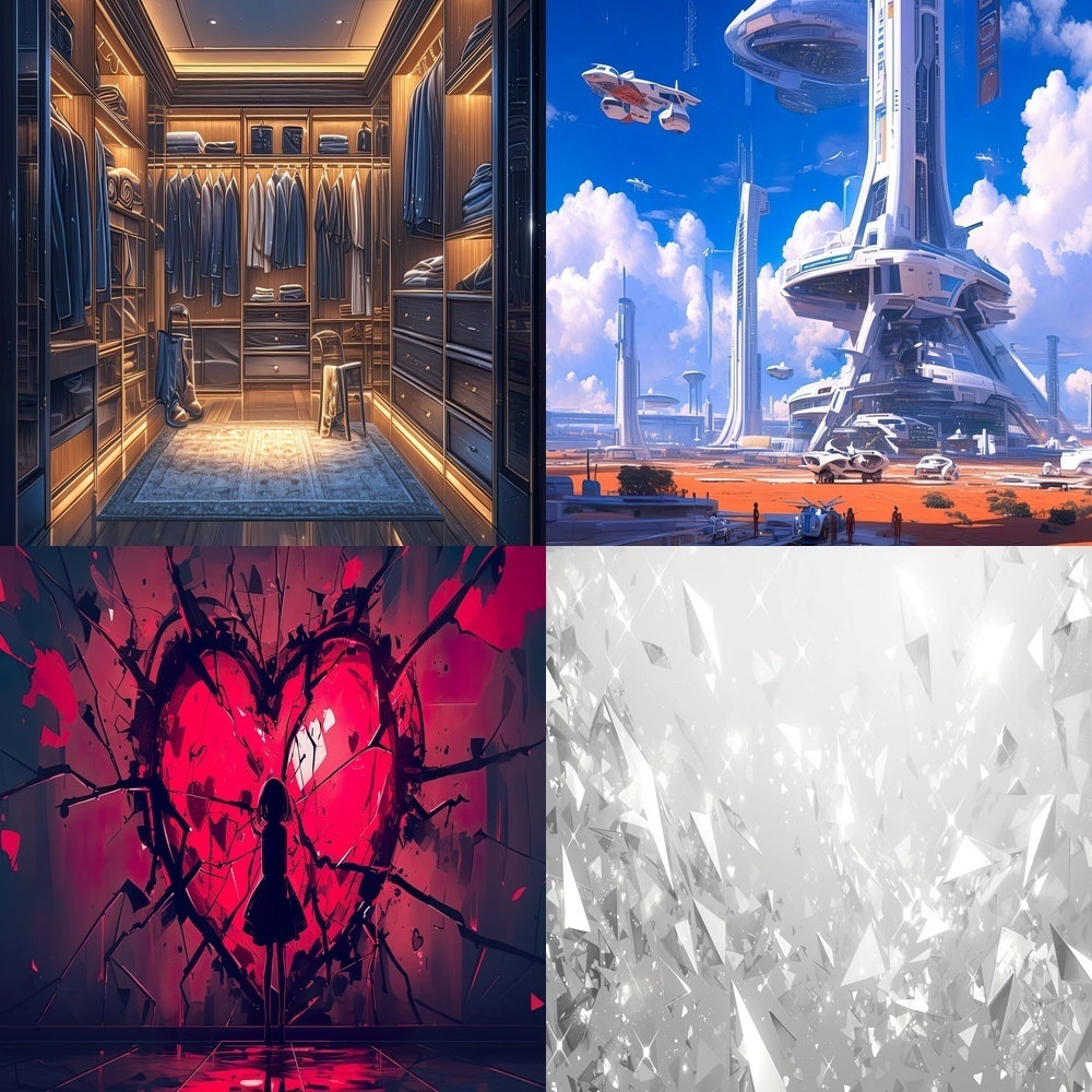 多彩なシーンと風景素材パック