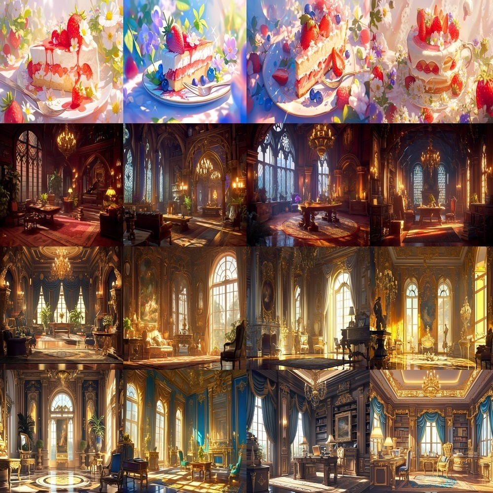 豪華で多彩な風景素材パック