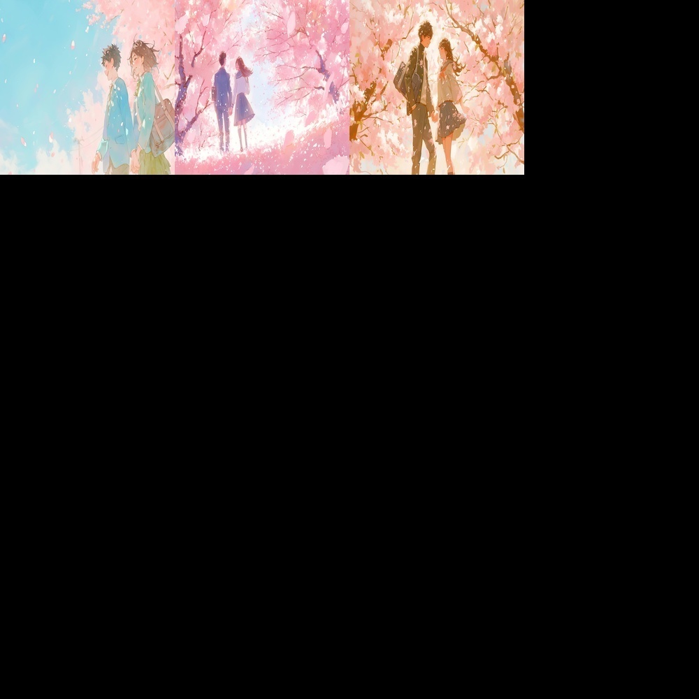 多彩な風景と人物素材パック