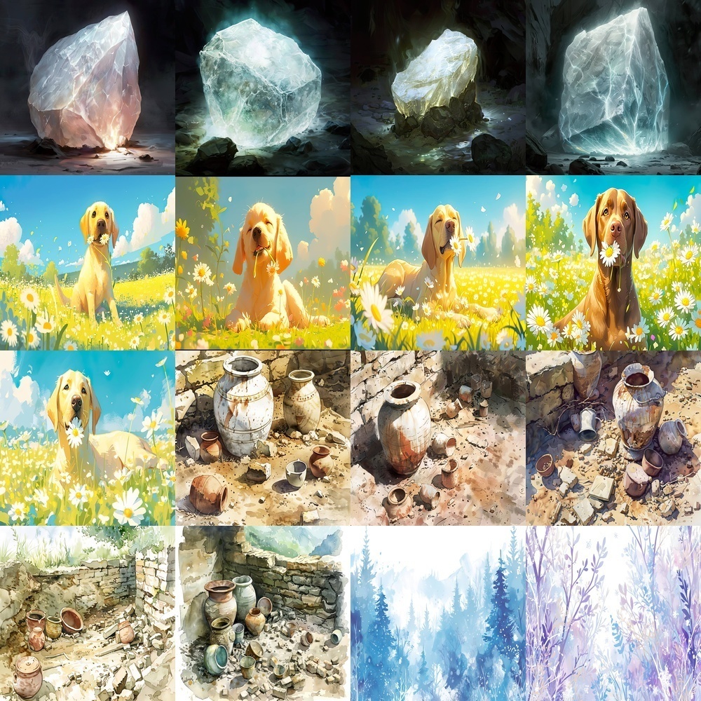 多彩な風景と現代シーン素材パック