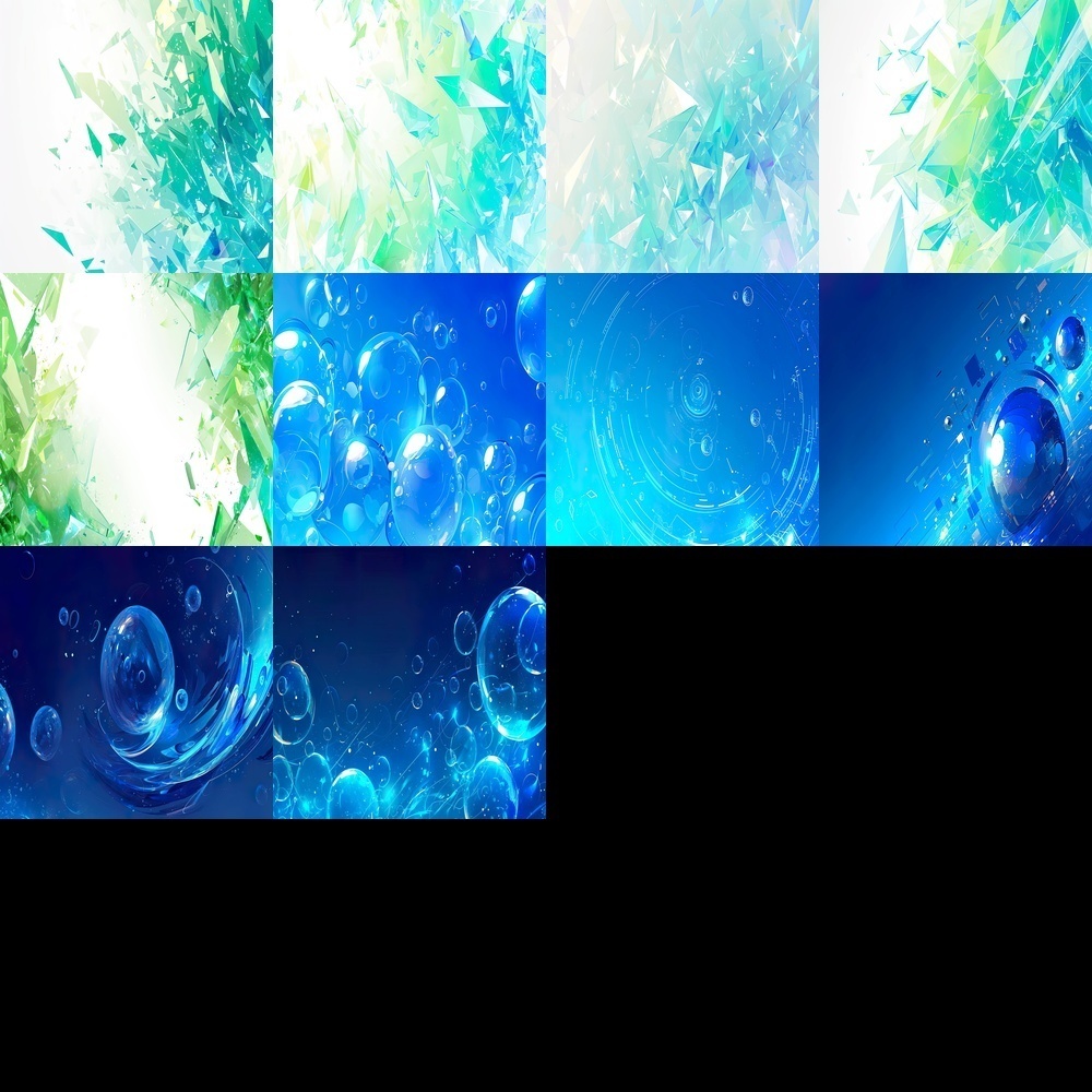 春の彩りと輝き素材パック