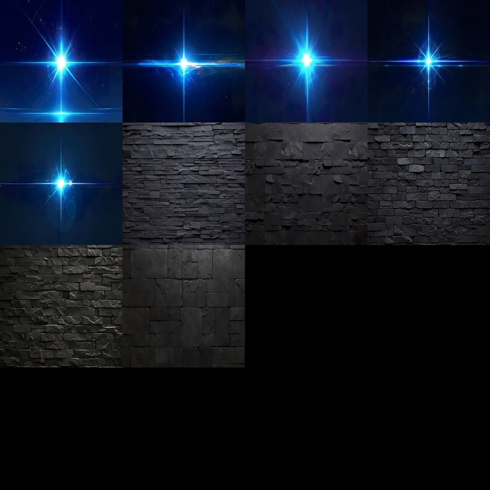 お茶会とゴージャスな背景素材パック