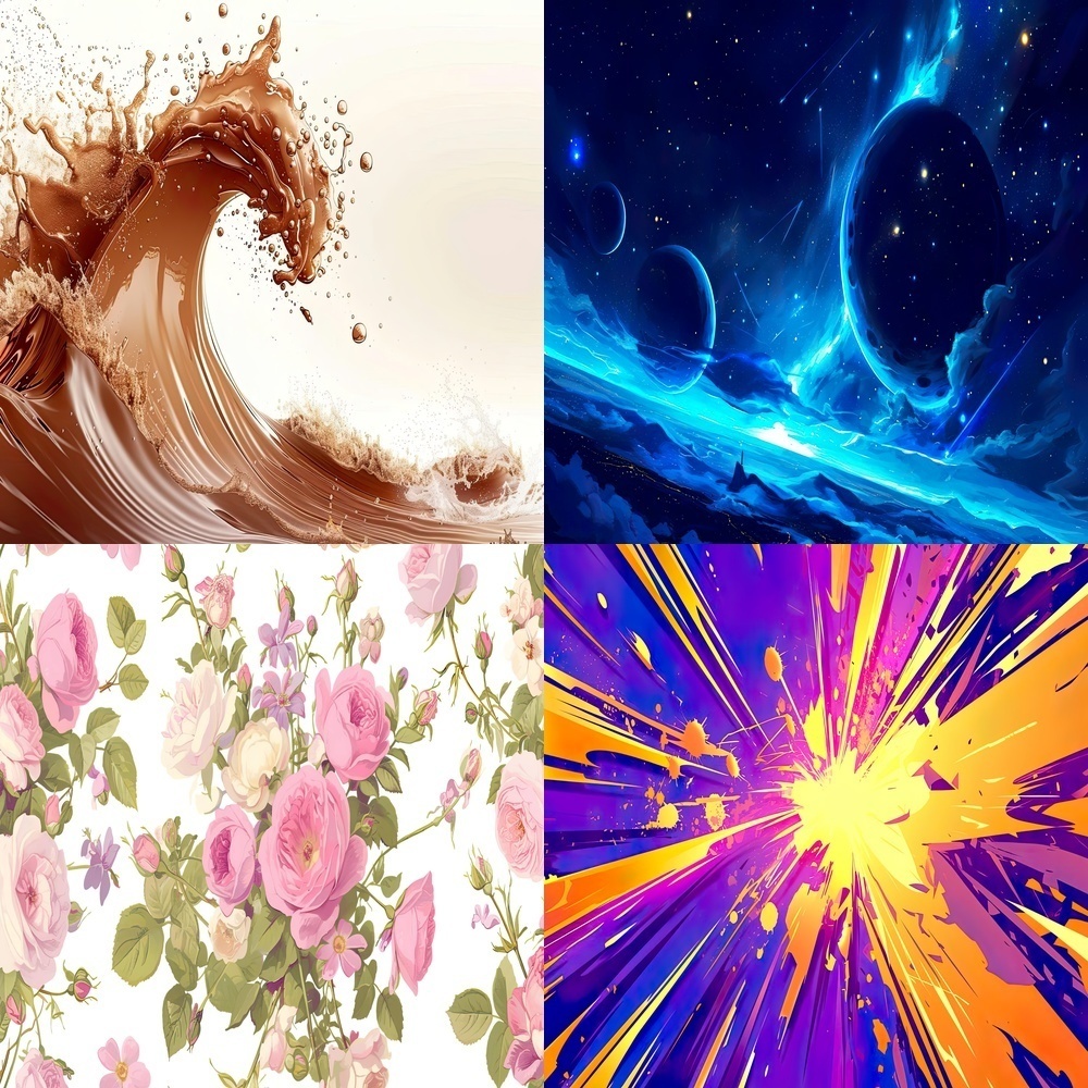 多様な壁紙と自然風景素材パック