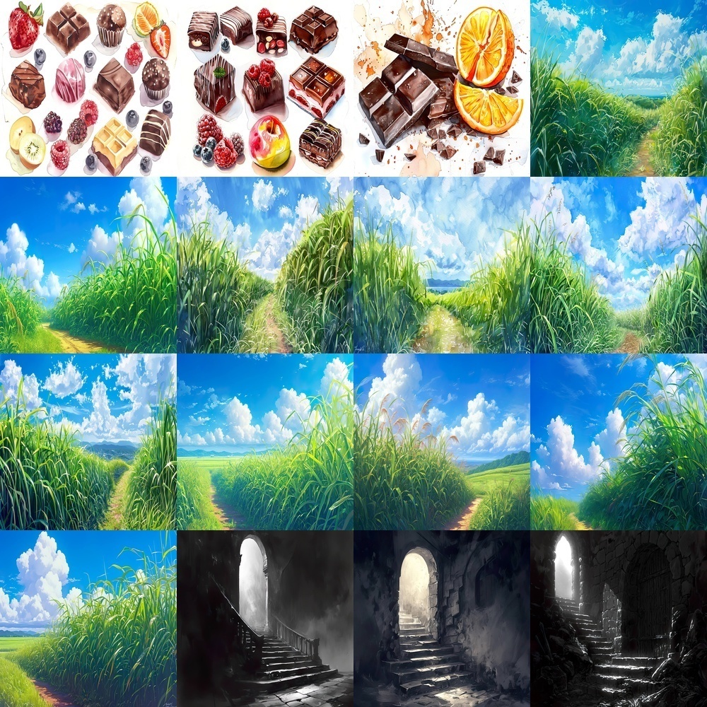 多様な自然とファンタジー素材パック