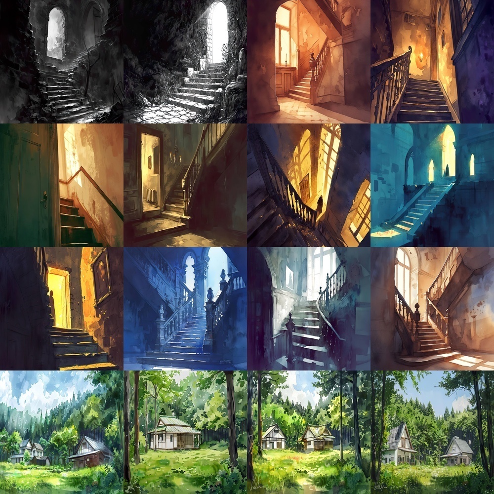 多様な自然とファンタジー素材パック