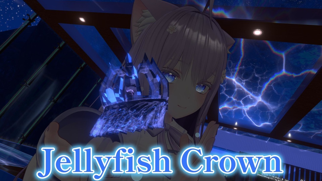 【Modular Avatar対応】Jellyfish Crown