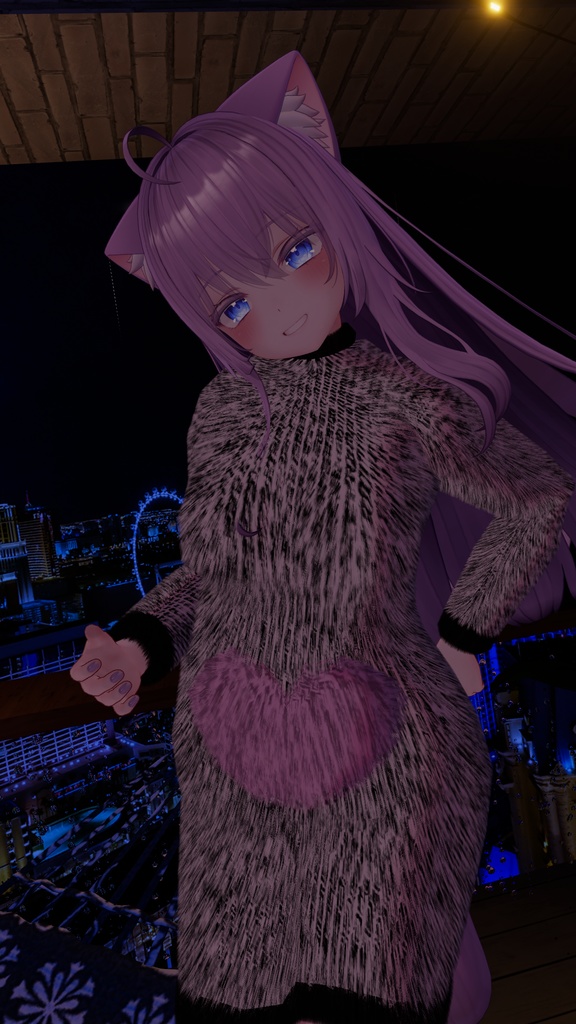 『13アバター対応』カジュアルニットワンピ #みおしきしょっぷ