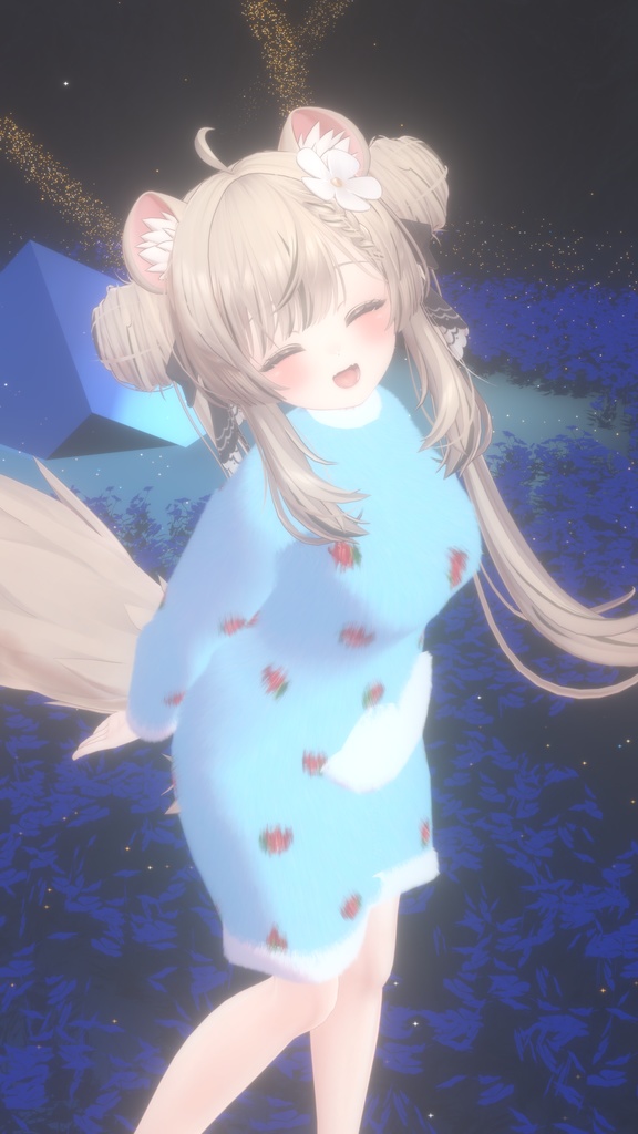 『13アバター対応』カジュアルニットワンピ #みおしきしょっぷ