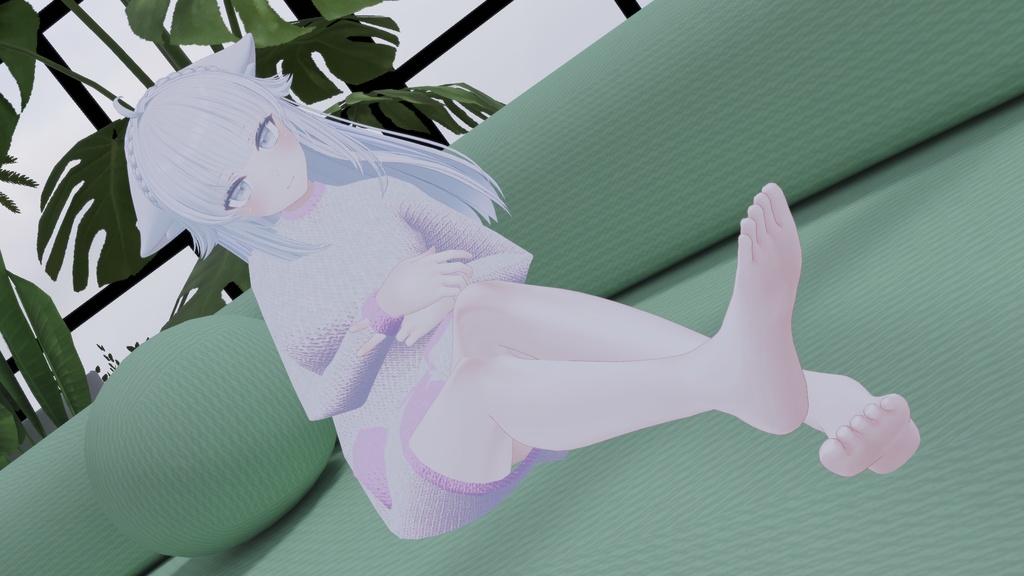 『13アバター対応』カジュアルニットワンピ #みおしきしょっぷ