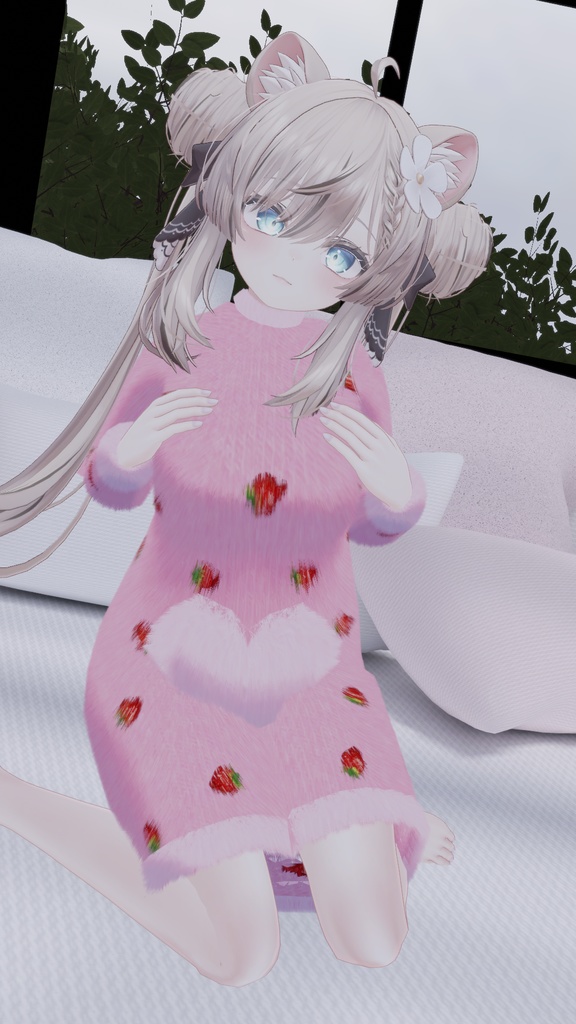 『13アバター対応』カジュアルニットワンピ #みおしきしょっぷ