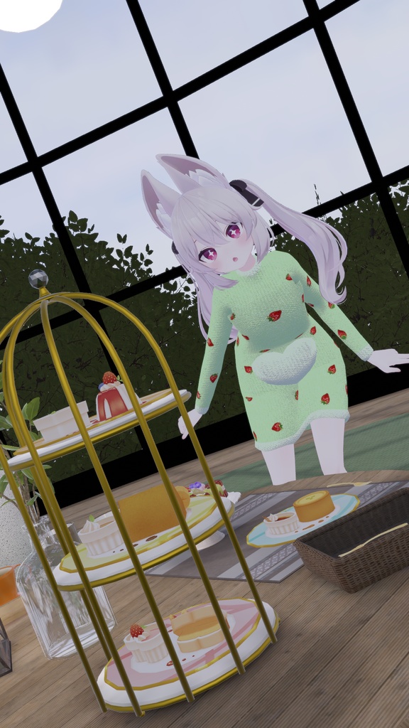 『13アバター対応』カジュアルニットワンピ #みおしきしょっぷ