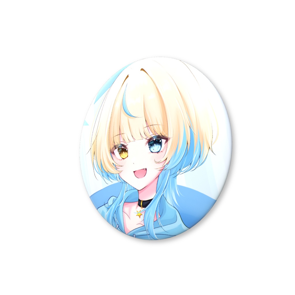 ゆのあやこ様書き下ろし 雛乃ひなぎ1周年イラスト 缶バッジ(56mm)