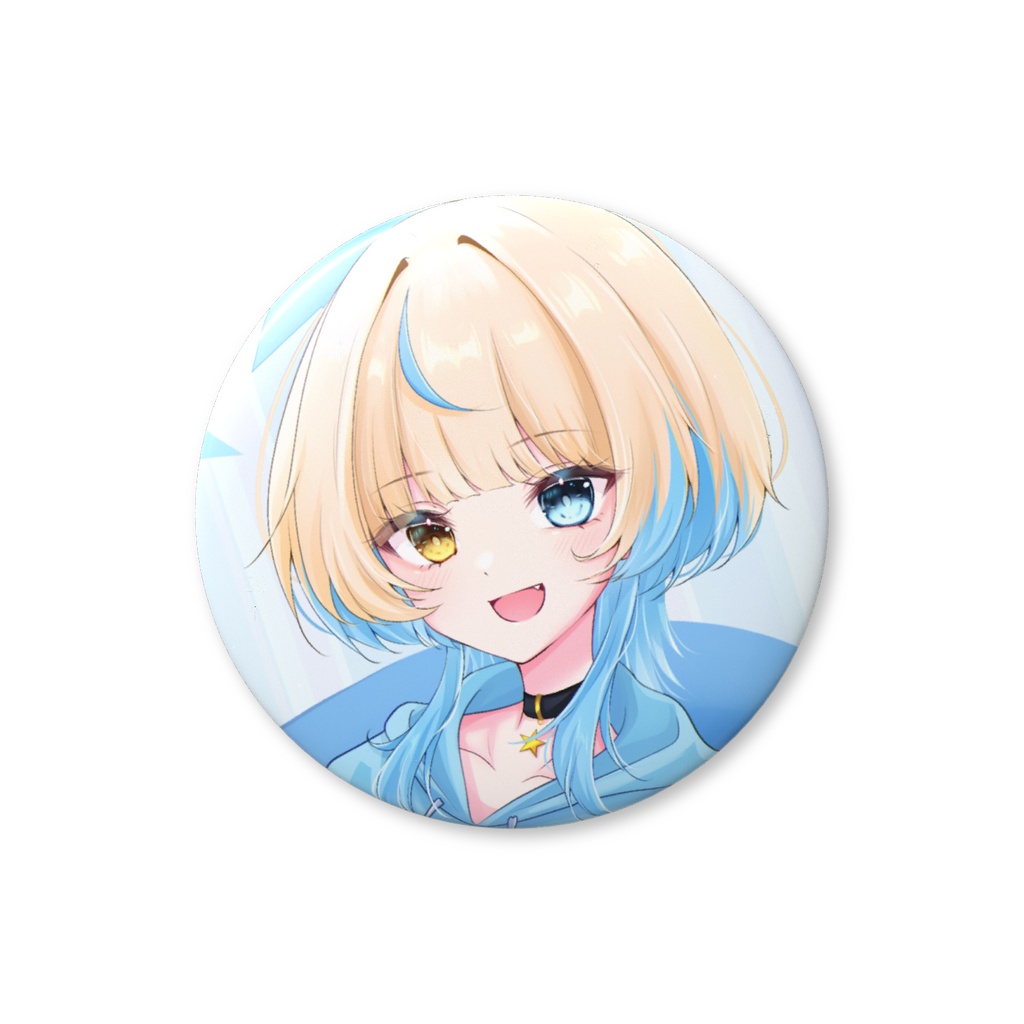 ゆのあやこ様書き下ろし 雛乃ひなぎ1周年イラスト 缶バッジ(56mm)